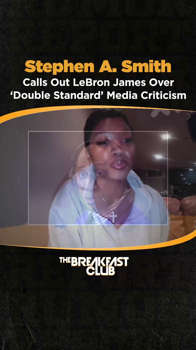 Stephen A Smith feels that LeBron has some double standards when it comes to criticizing the media. Tap in bc @lorenlorosa has the latest!