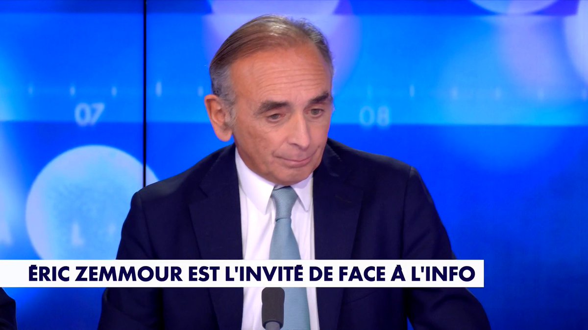 Eric Zemmour : «Après l'effarement, on passe à la colère. Dans d'autres pays et dans d'autres temps, les responsables auraient au moins démissionné. Ça serait une question de dignité.» #Facealinfo