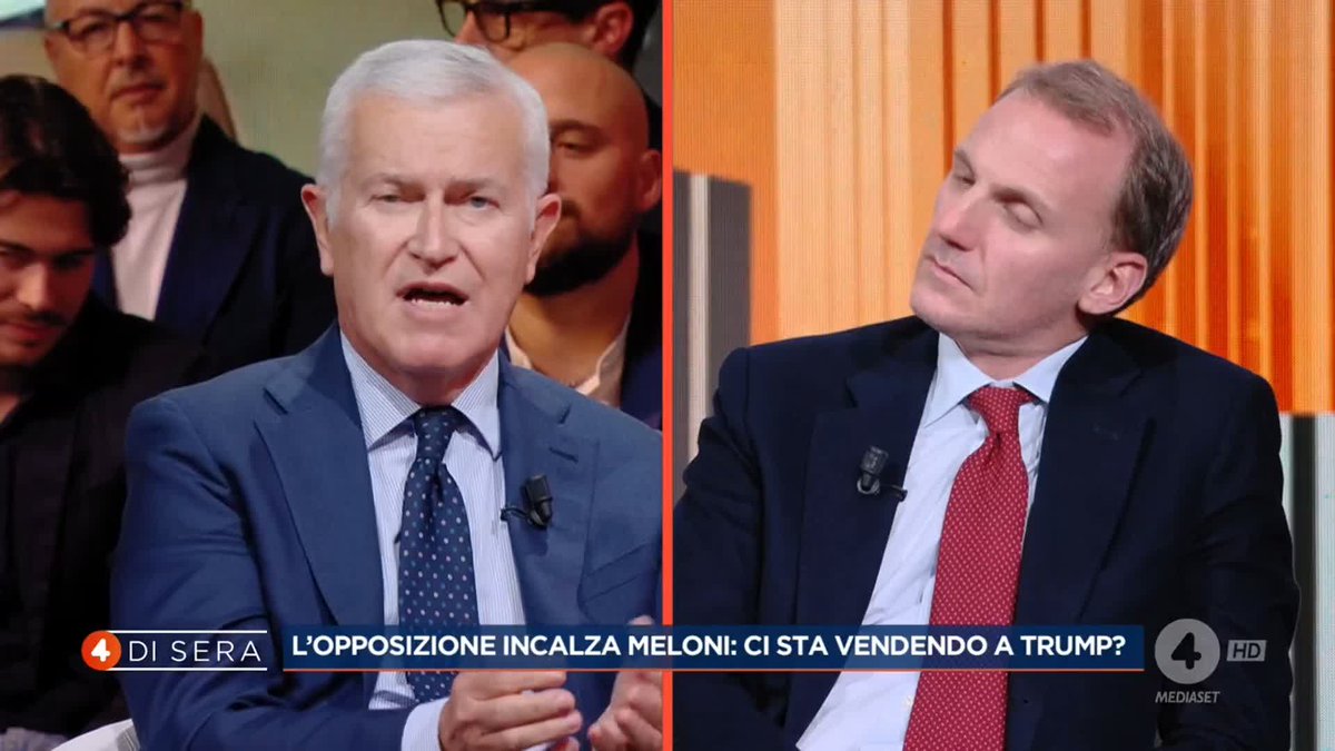 "L'immigrazione è la causa dell'impoverimento degli italiani" Maurizio Belpietro a #4disera