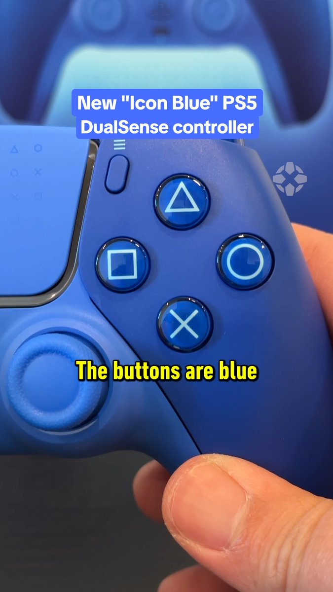 The new Icon Blue Special Edition PS5 controller is inspired by PlayStation's iconic shades of blue: