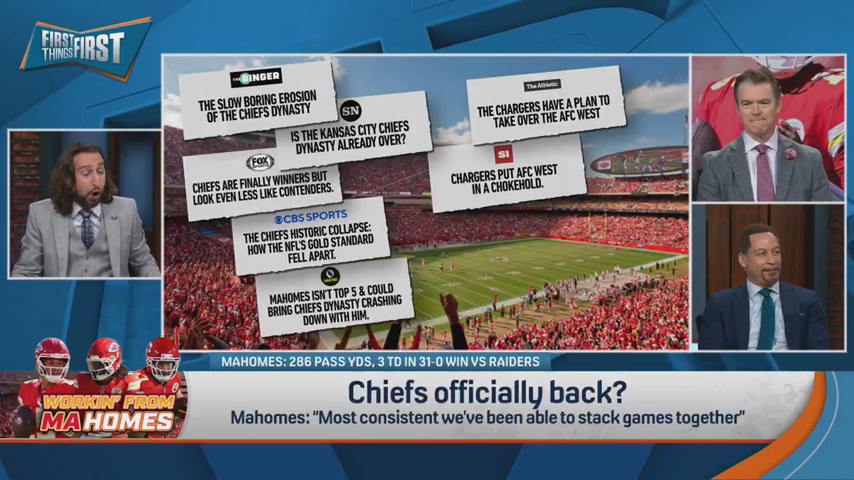 Nick Wright is a national treasure! 😂