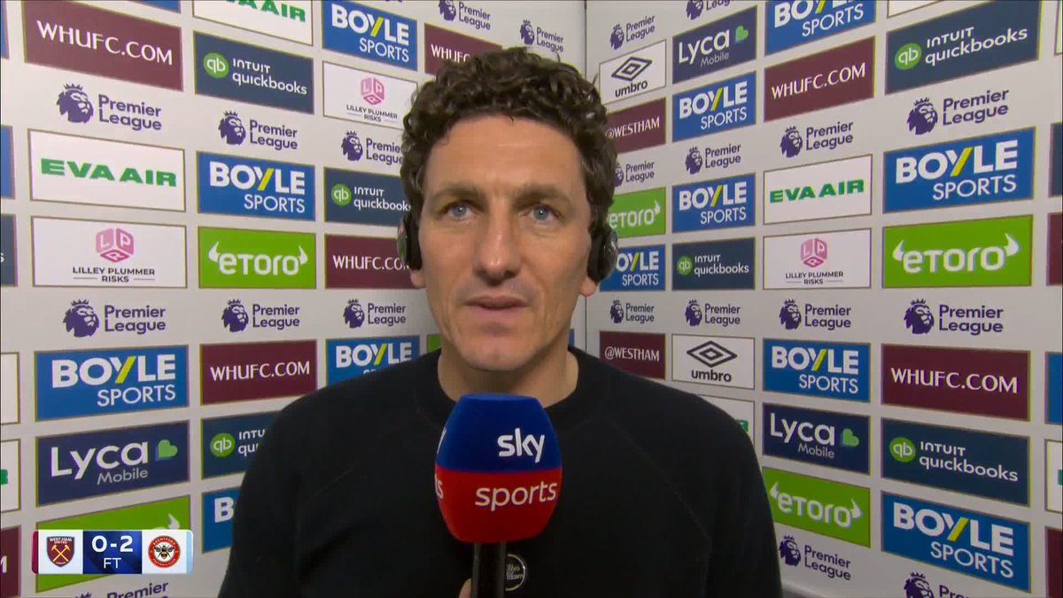 "A lot of courage, a lot of personality" Brentford boss Keith Andrews on his side's victory against West Ham 👊