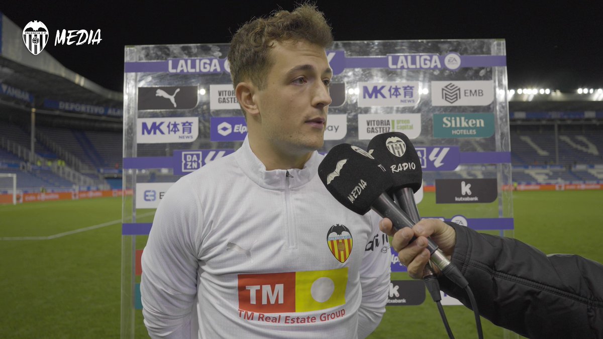 💬 Agirrezabala: "Hay que valorar el empate y la portería a cero. Ante el Villarreal CF tenemos que hacer bueno el punto" #AlavésValencia #ADNVCF