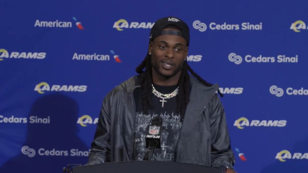 "He's crazy coachable and got all the ability in the world." 🎥 Davante Adams with high praise for Konata B Mumpfield 👏