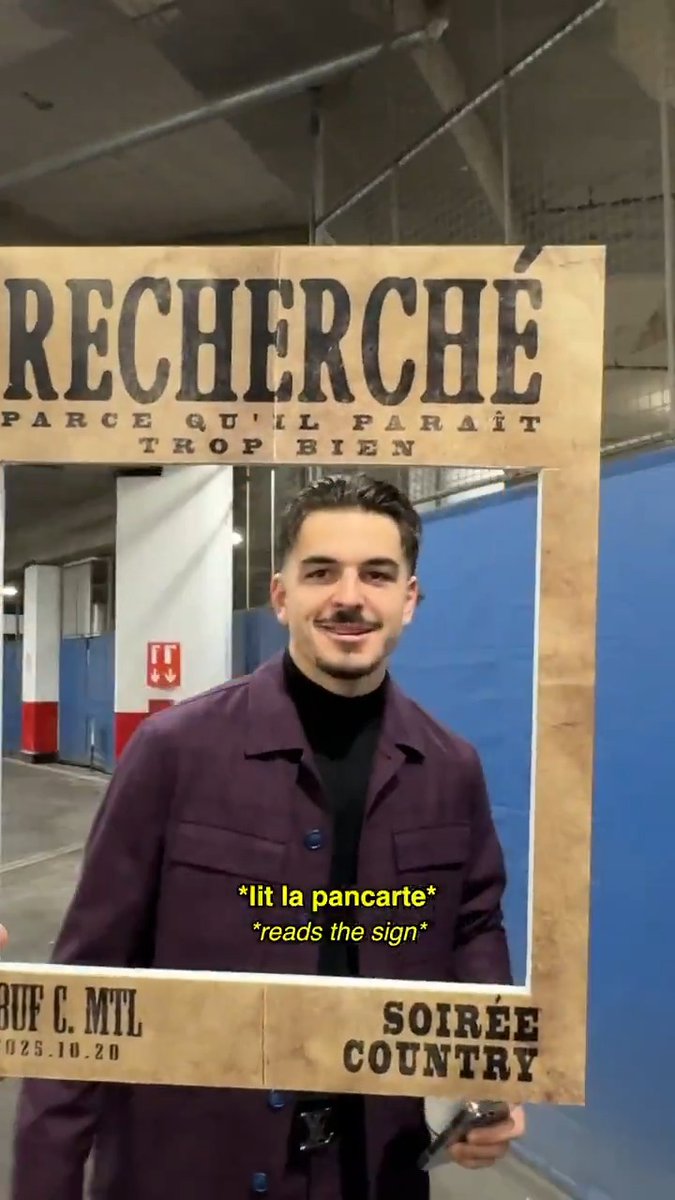 Les arrivées en mode country 🤠 Player arrivals, but make them country #GoHabsGo