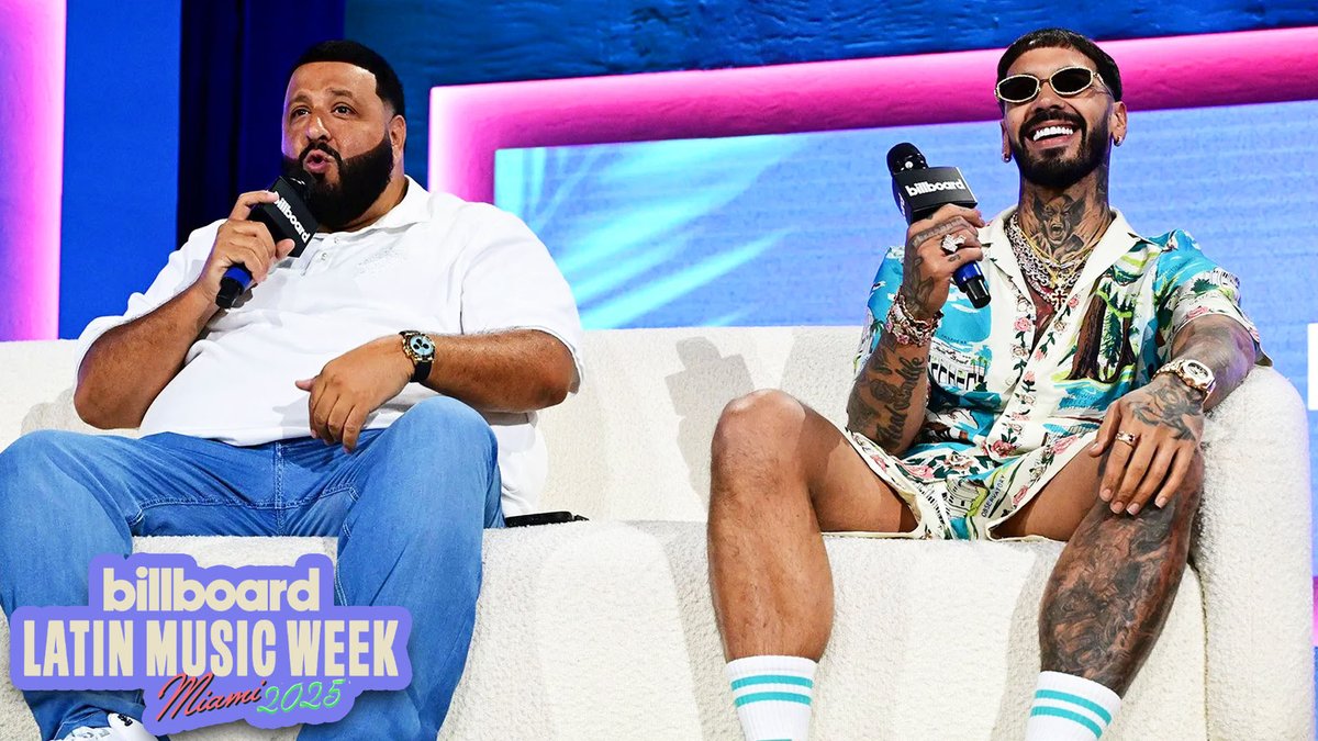 Icon, legend, queen 👑 DJ KHALED talks about working with jlo during his panal at Billboard Latin Week 2025.