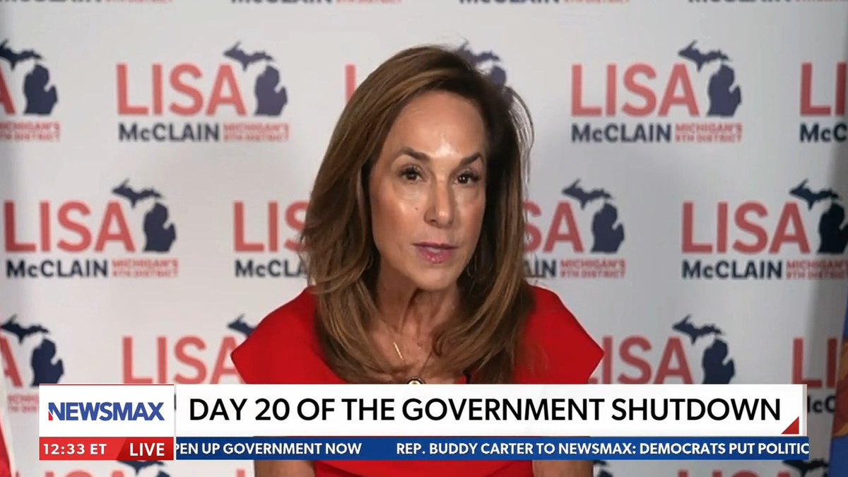 20 DAYS into the Democrat Shutdown, and Democrats have voted 12 times to shut down the government. They even voted NO on a separate bill to pay our troops. Plain and simple, they’re obstructionists.