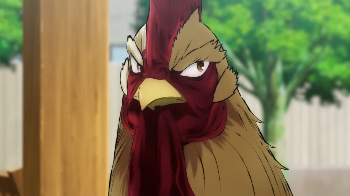 A mutant chicken is the only one who can save the world in Rooster Fighter, a new anime series streaming Spring 2026! 🐔👊
