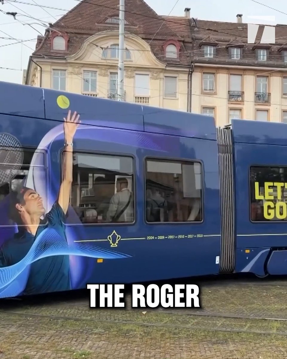 Ben Shelton discovers the Federer Express 🚋 Turns out Roger does run Switzerland 😅🇨🇭