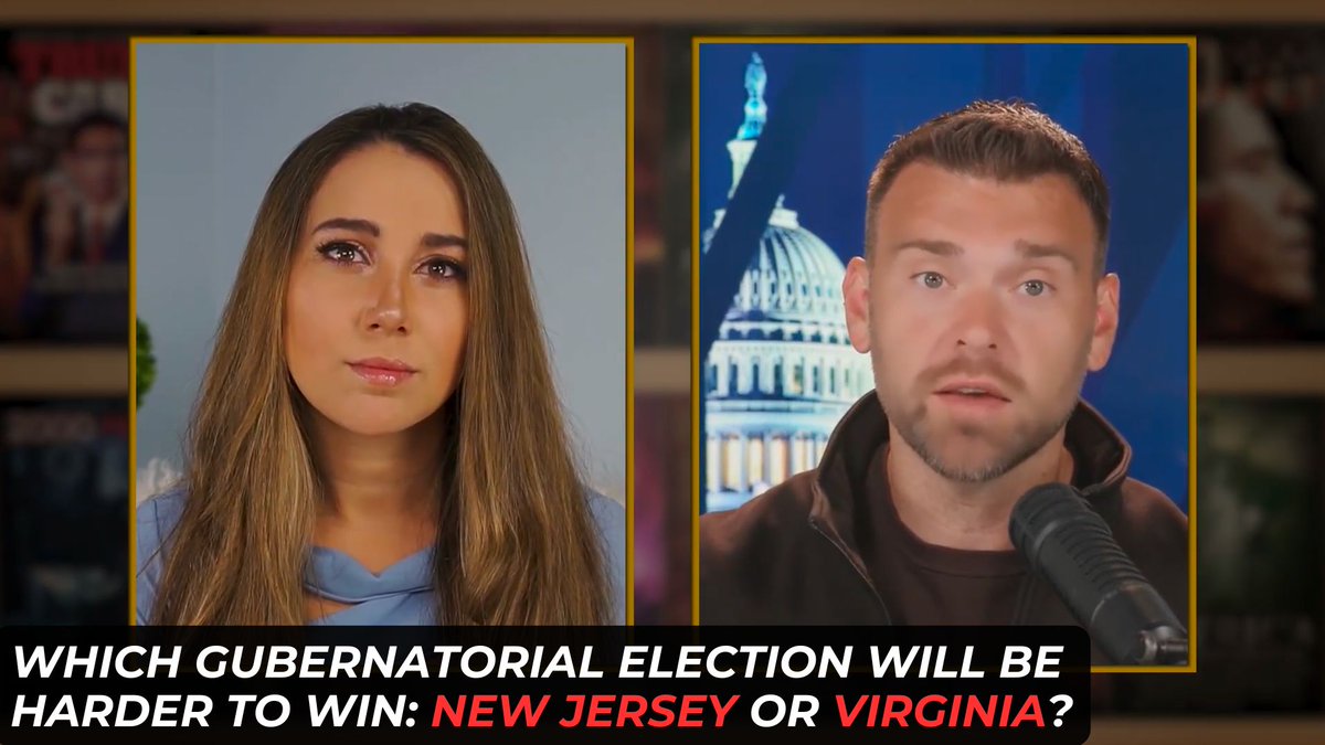 Which gubernatorial election will be harder to win: New Jersey or Virginia? Jack Posobiec lays it out. Danielle D'Souza Gill