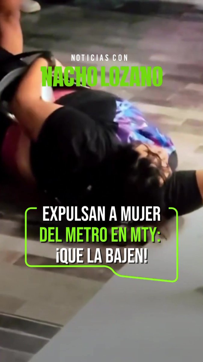 Una mujer se enfrentó a varios aficionados del partido Rayados-Pumas en el metro de #Monterrey, al reclamar que el vagón rosa, exclusivo para mujeres, fuera usado como mixto durante el evento deportivo. Molesta, advirtió que accionaría la palanca de pánico.