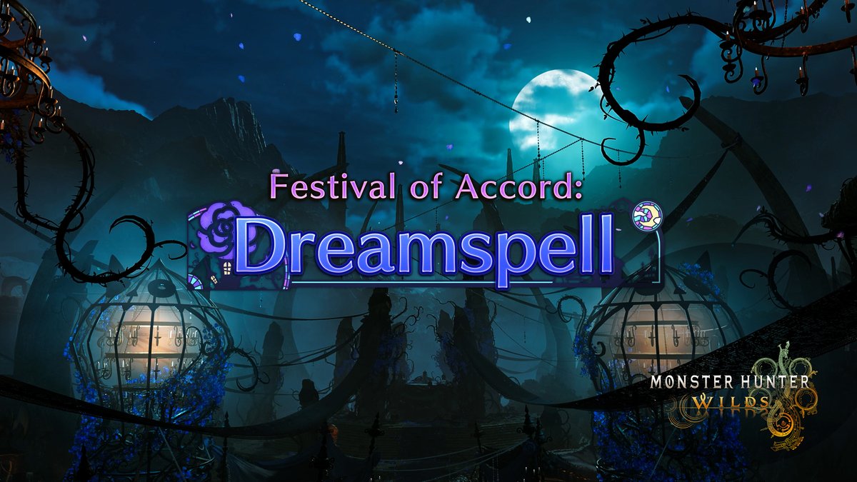 Celebrate the spooky season in Monster Hunter Wilds from Oct 21 - Nov 12 with the Festival of Accord: Dreamspell seasonal event! Visit the Grand Hub for a host of haunting decorations, trick or treat yourself to special food, forge fiendish new armor sets, and more!