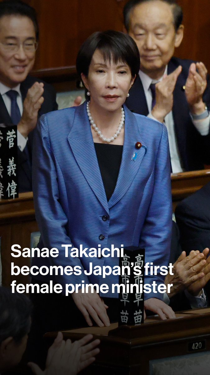 Japan has made history with its first-ever female prime minister. Here's what lies ahead of hardline conservative Sanae Takaichi following her victory