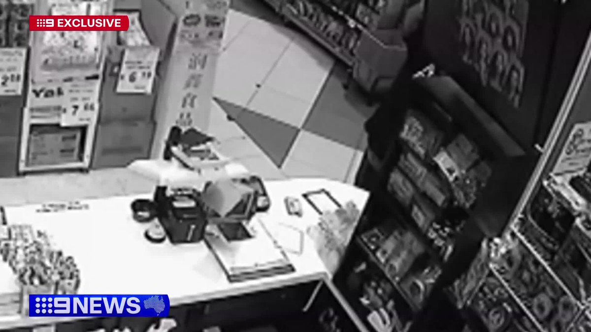 #EXCLUSIVE: Two teens armed with a crowbar and cricket bat have trashed an Asian grocer during another violent incident inside Northland Shopping Centre. Tonight, the attackers remain on the run. Gillian Lantouris #9News
