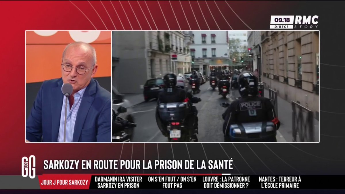 ⛓️ Sarkozy en prison : "C'est la fin d'une époque." 🗣️ DrJérômeMarty : "Ça signe la fin d'une époque pour une classe politique qui s'est crue au-dessus des lois." #GGRMC