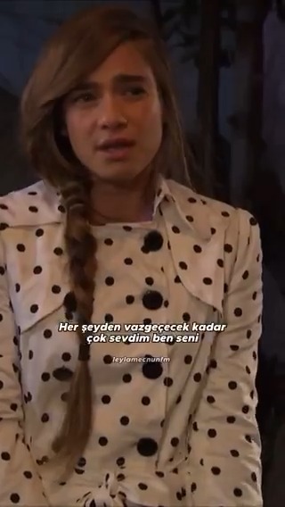 Her şeyden vazgeçecek kadar çok sevdim ben seni..
