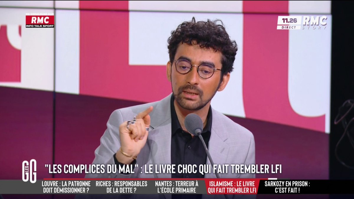 🎙️ "Le régime de Bachar el-Assad a tué des milliers de palestiniens. Rima Hassan ne le dénonce pas. Elle ne lutte pas pour les Palestiniens, mais contre Israël", dénonce Omar Youssef Souleimane, auteur du livre 'Les Complices du mal'. #GGRMC