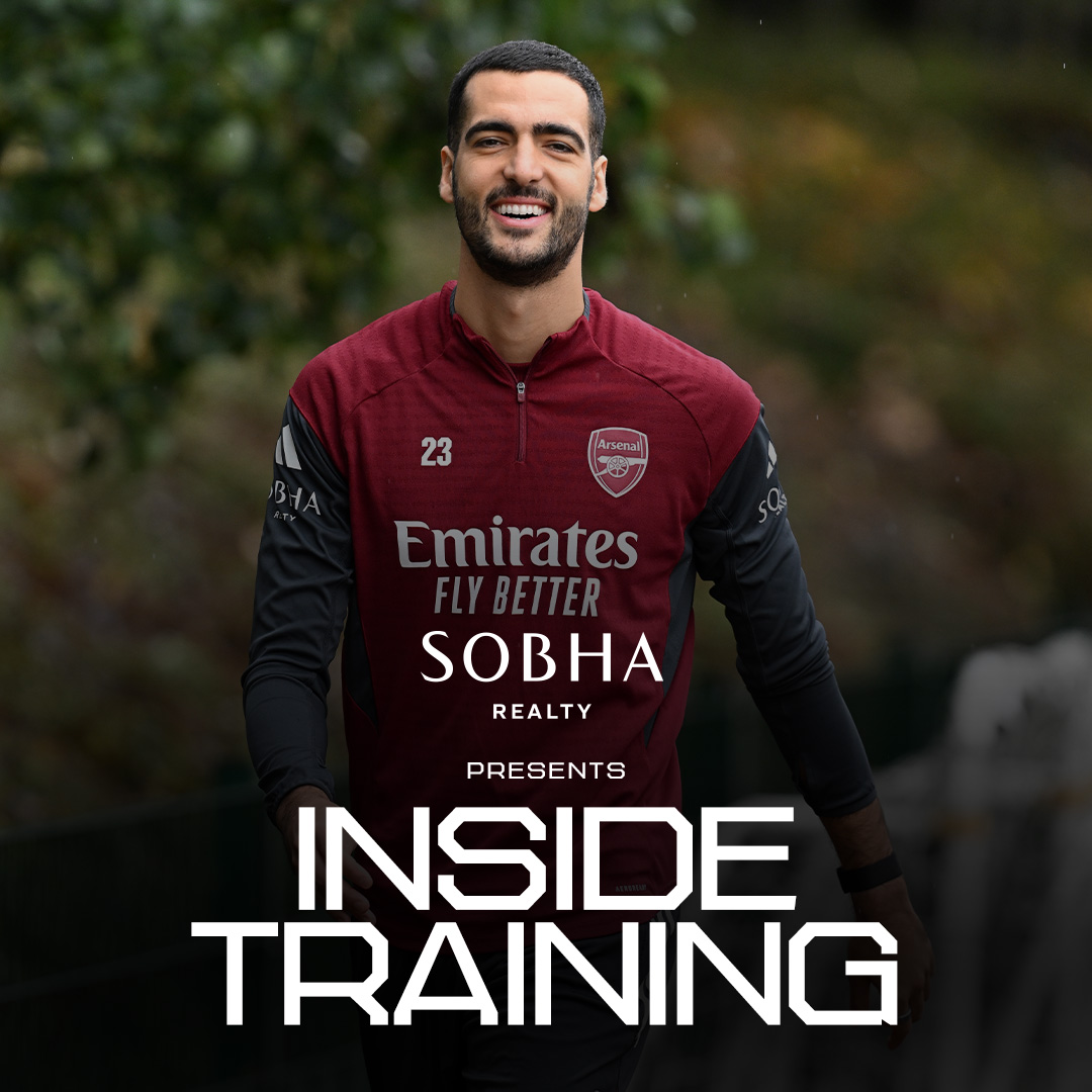 Putting in the hard graft 👊 Go Inside Training at Sobha Realty Training Centre as our Gunners prepare for UCL action 👇