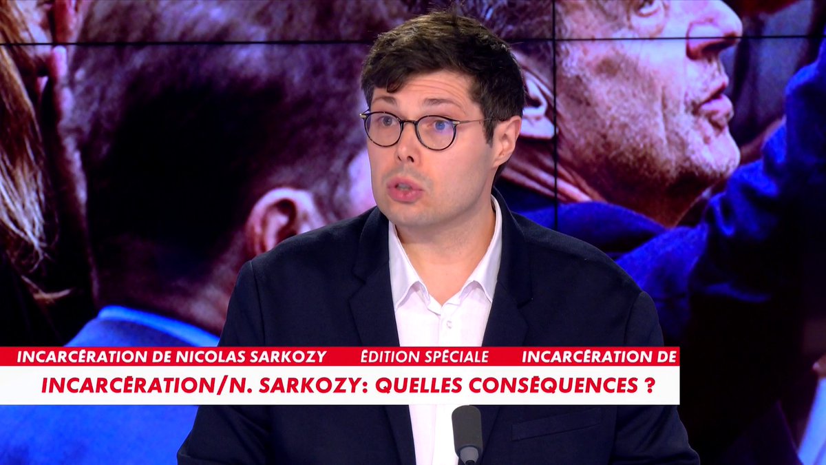 Kevin Bossuet, professeur d'histoire en banlieue parisienne, sur l'emprisonnement de l'ancien chef d'Etat : «Quelqu'un jeté en pâture parce qu'il est de droite, ce n'est pas ça bien» dans #MidiNews