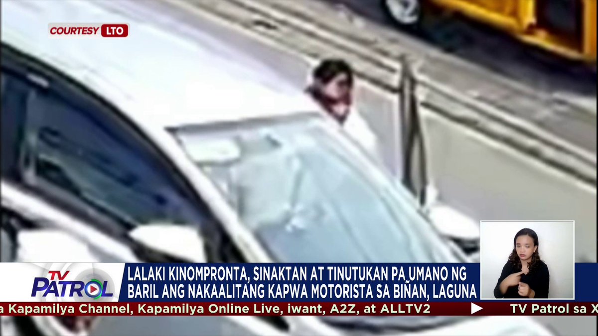 Hindi totoong abogado at hindi rin tunay na baril ang ginamit ng lalaking kumompronta, nanakit, at nanutok sa nakagitgitang motorista sa Biñan, Laguna.