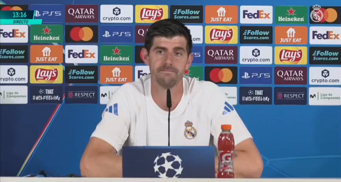 🗣️ Thibaut Courtois: ¿Miami? "ADULTERA la competición, es muy fácil hablar de la NFL, tienen 82 partidos y se juega en sitios diferentes y está votado por TODOS los dueños de los equipos, todo el MUNDO tiene que jugar en su casa y fuera de casa." 👏🏻👏🏻👏🏻