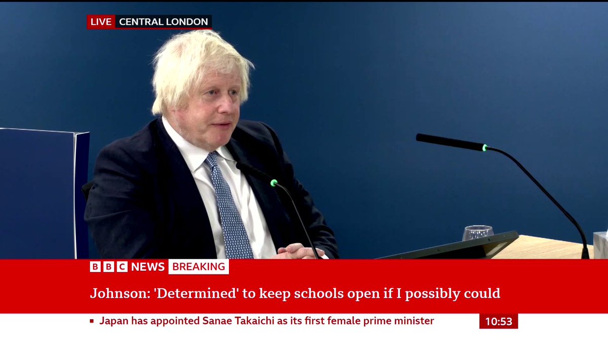"The whole business of scrapping exams was damaging and must have been bitterly disappointing" to students, Boris Johnson tells the Covid inquiry Ofqual's alternative grading system "plainly let down a lot of kids", he adds Follow live: