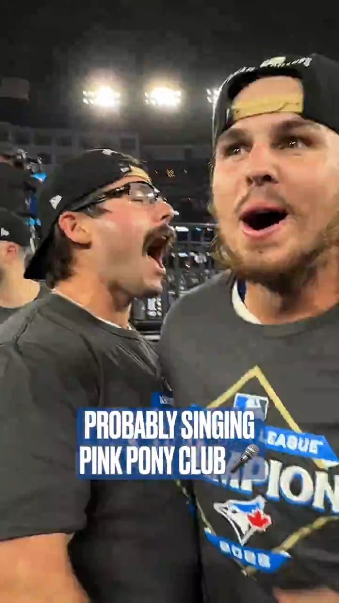 You weren’t dreaming 👀 THE TORONTO BLUE JAYS ARE HEADING TO THE #WORLDSERIES! #WANTITALL
