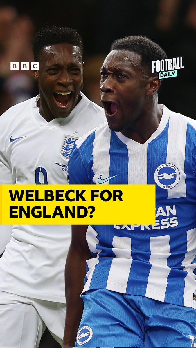 "With England, the door is never closed." 👀🏴󠁧󠁢󠁥󠁮󠁧󠁿 Could Danny Welbeck get a call-up to the Three Lions? #BBCFootball #ThreeLions