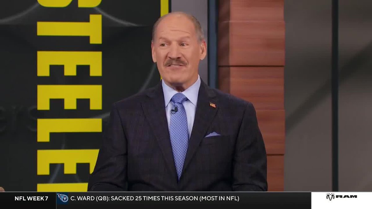 Bill Cowher: “The only quarterbacks who have played Mike Tomlin 10 times or more who have winning records are Tom Brady and Joe Flacco. So my advice to Mike … just sign him in the offseason.” 🤣 #Steelers #NFL
