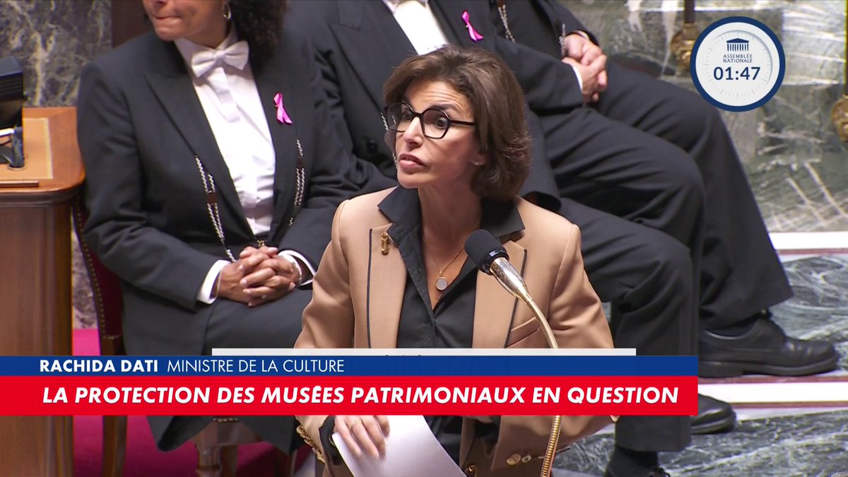 Rachida Dati : «Les dispositifs de sécurité du Louvre n’ont pas été défaillants» dans #180MinutesInfo