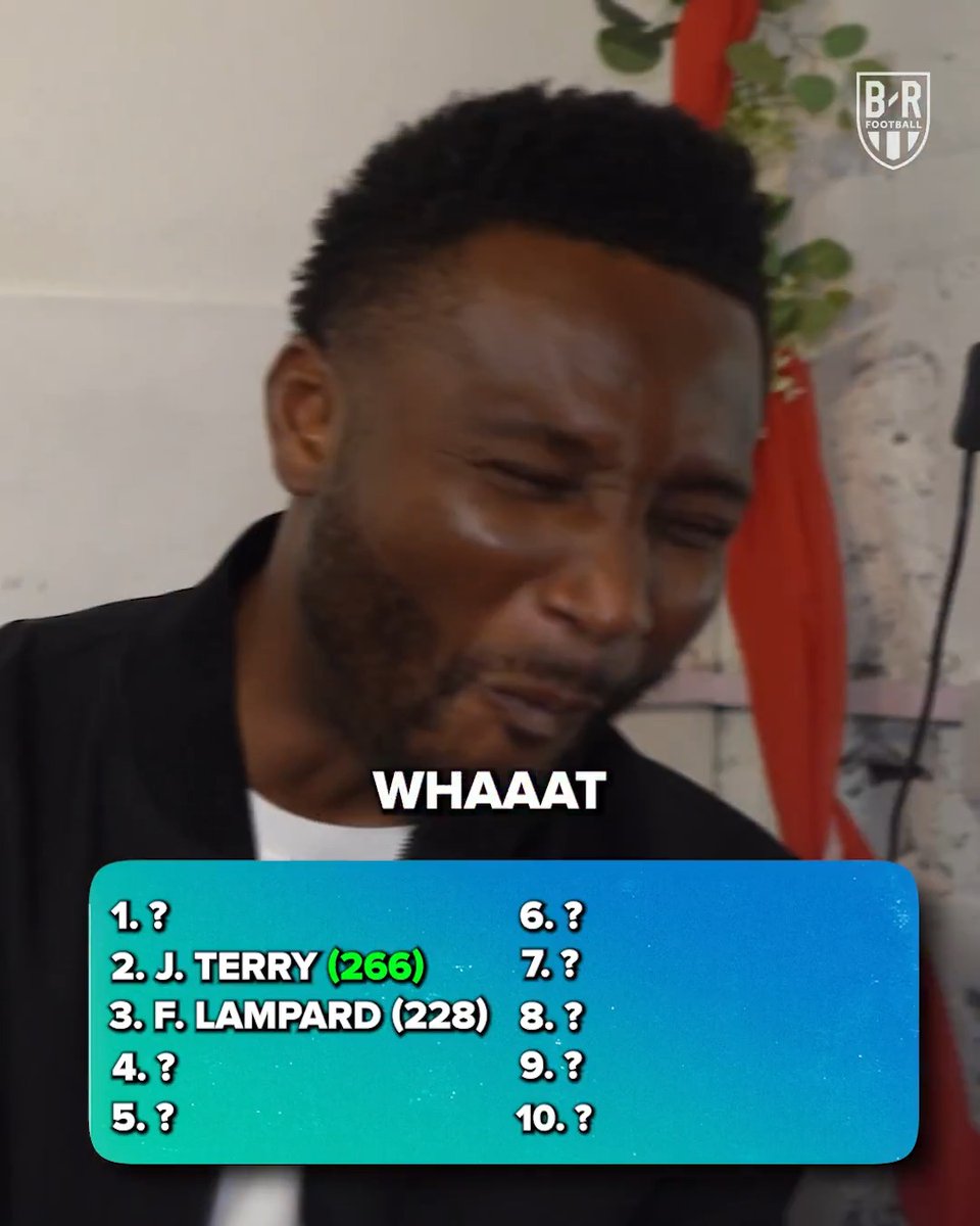 Can John Obi Mikel guess the 10 teammates he played with the most? 🤝