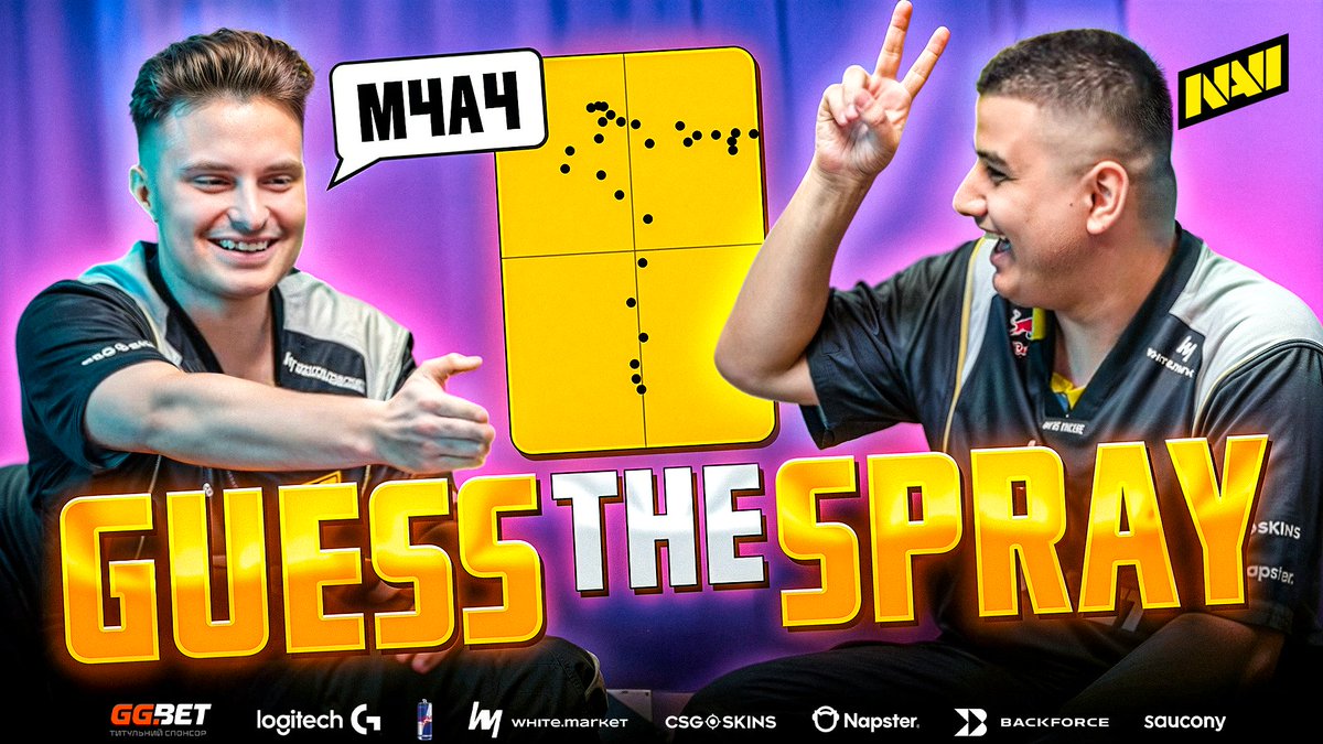 Every player should know the spray pattern of an AK-47 to mow down opponents with a single mag. But do our guys remember what the other sprays look like? Find out in the video! #navination