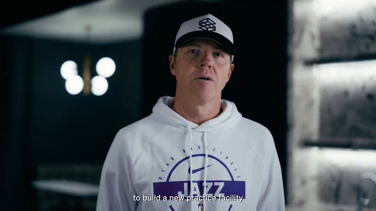 Today we announced an amazing new Jazz practice facility! It will be next to the @UtahMammoth practice facility and SEG corporate offices, making it one of the most unique campuses in pro sports. 🏔️💜 Read more 📓 #TakeNote