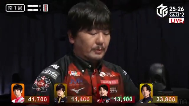 #Mリーグ 2025-26試合ダイジェスト📹 南1局3本場、勝又健志 選手の跳満ツモ! 多井選手の🀐🀓リーチ 滝沢選手の🀏🀆待ちダマテンが入る中 勝又選手が高め一盃口の🀊🀍待ちリーチ! 鮮やかに高め🀊を一発ツモ! 裏ドラ2枚の3000・6000で一気に追い上げる! 👇動画タップで今すぐ無料視聴