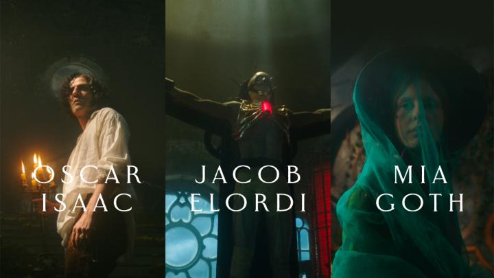 Oscar Isaac, Jacob Elordi, and Mia Goth star in FRANKENSTEIN, a film by Guillermo del Toro. Now playing in select theaters and on Netflix November 7.