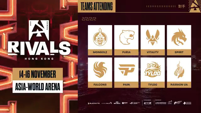 Just 3 WEEKS to go until 8 of the best Counter-Strike teams in the world battle it out at the BLAST Rivals Hong Kong! 👏😤 📅 12 - 16 November 🏟️ Asia World-Arena 🎟️ #BLASTPremier #MMarkEvents