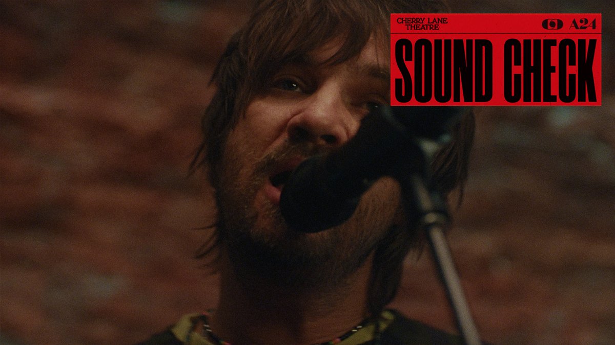 Always up to something. @TameImpala Sound Check at Cherry Lane Theatre, directed by Sean Durkin. Full performance now on A24 YouTube.