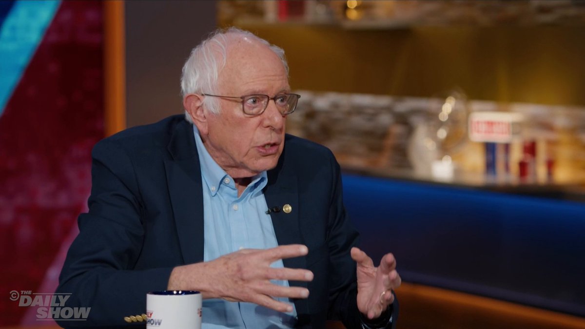 Jon and Senator Bernie Sanders discuss whether Democrats should be spending political capital on an inherently broken healthcare system