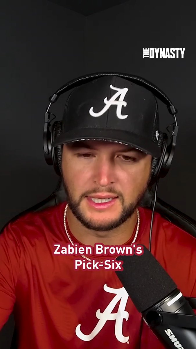 .AJ McCarron breaks down Zabien Brown's game-changing pick-six against Tennessee. #RollTide