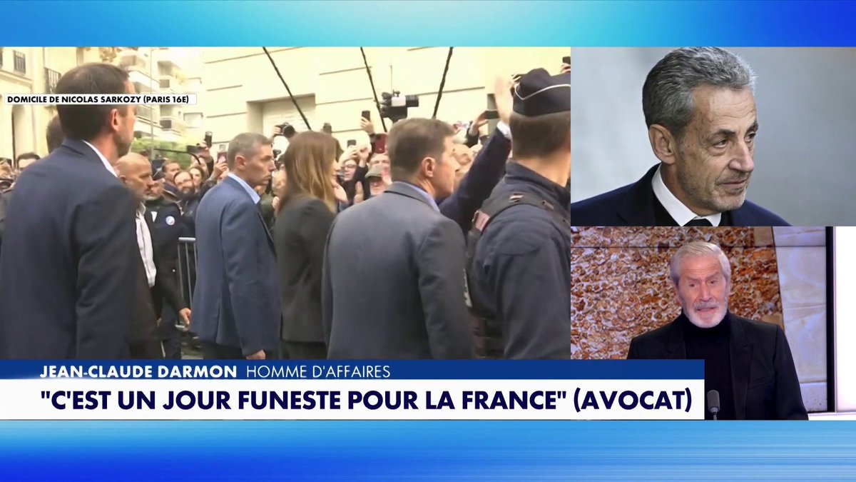 Jean-Claude Darmon : «Nicolas Sarkozy est un symbole, c'est un repère. Il a fait le choix de servir son pays. L'émotion était forte parce que c'était sincère. Les gens l'aiment pour ce qu'il est.» #Punchline