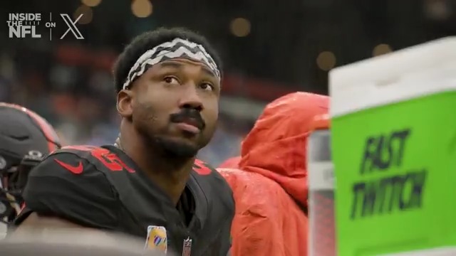 "Nobody makes me bleed my own blood." - White Goodman and also Myles Garrett Inside the NFL Week 7 Mic'd Up on X