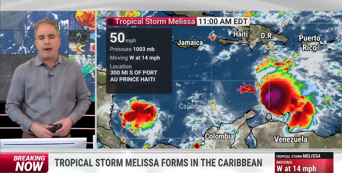 Tropical Storm Melissa has formed and prompted new alerts in the Caribbean. Here's what could happen over the next few days: