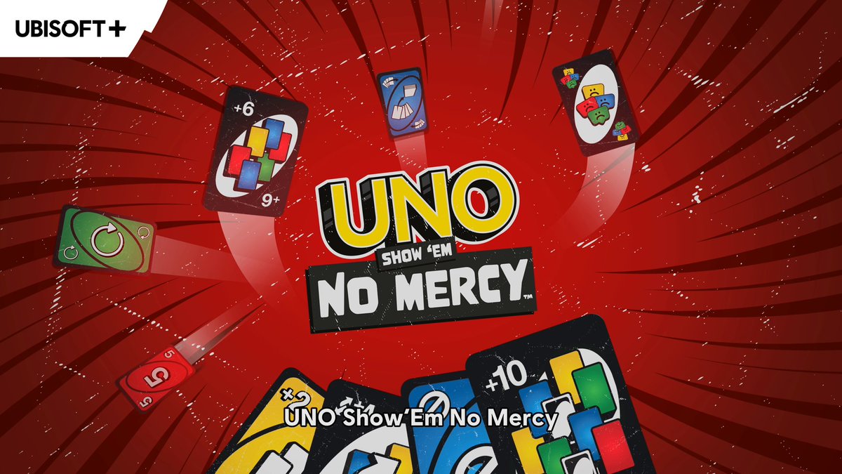 UNO Show 'Em No Mercy DLC is available NOW! With this new DLC, you're not just playing cards: you're stepping into the ultimate challenge. Battle with new cards, tougher penalties, and 4 brutal rules that will have you stacking, swapping, and drawing more cards than ever. Show no mercy!