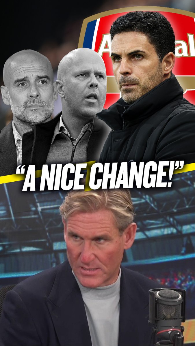 🙏 "If Arsenal were to win the Premier League, it would be a nice change!" 🏆 "Given the squad they've assembled, there's an argument they could do both!" Simon Jordan hopes #AFC win the Premier League over #LFC... and thinks they can win the UCL, too! 👀
