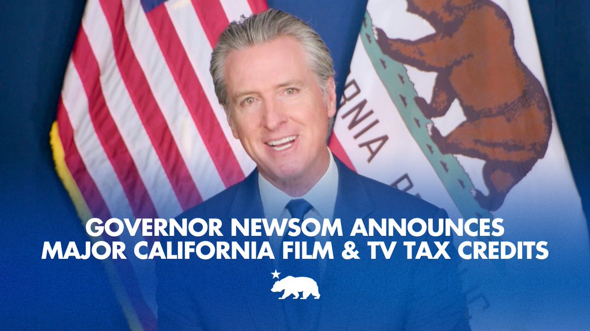 52 new projects — including the next Jumanji movie, Michael Mann's followup to Heat, and the next film by the directors of Everything Everywhere All At Once — just received the latest round of California Film Commission credits. It means $1.4B for our economy and thousands of new jobs.
