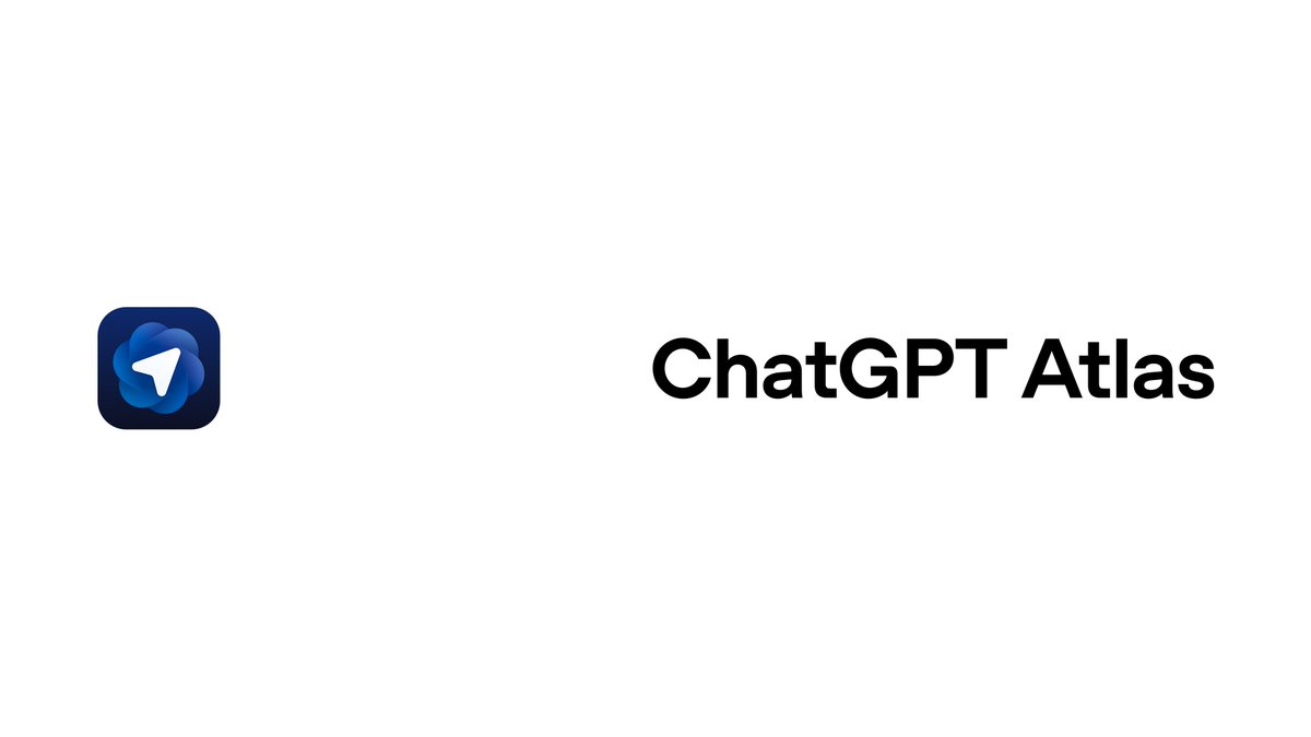 Meet our new browser—ChatGPT Atlas. Available today on macOS: