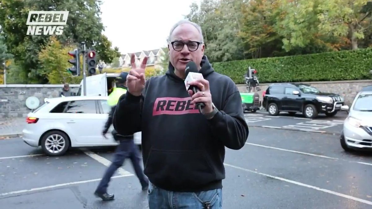 🇮🇪Luxury housing for fraudulent migrants in Ireland? Ezra Levant 🍁🚛 reports from Citywest Hotel in Dublin, where a protest against mass migration is set to occur after a migrant allegedly raped a 10-year-old girl.