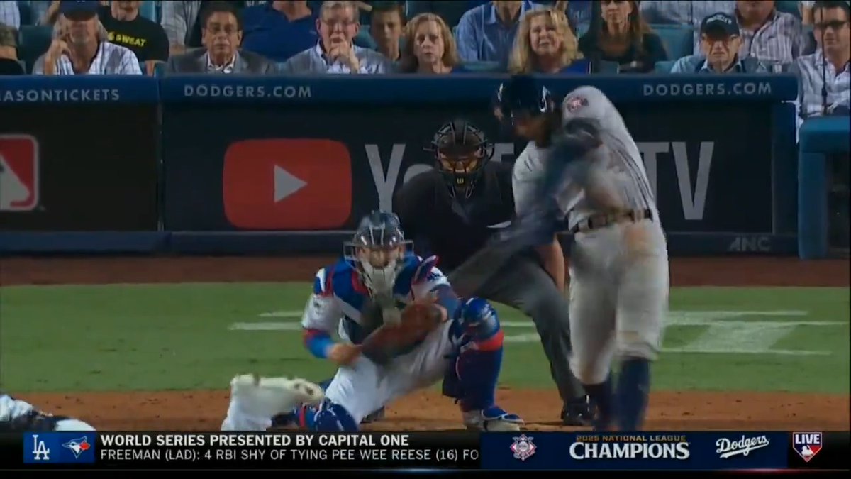 "This is why you go out and sign him." MLB Now discusses George Springer's heroics in last night's #ALCS Game 7.