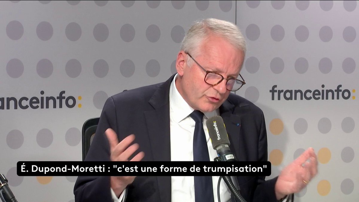 🗣️ "Il ne veut pas abandonner son ami. Je trouve que ça a de la gueule" : Eric Dupond-Moretti. Éric Dupond-Moretti réagit à l'annonce de l'actuel ministre de la Justice G.Darmanin, qui ira visiter N.Sarkozy en prison. Gilles Bornstein #ToutEstPolitique #Canal16