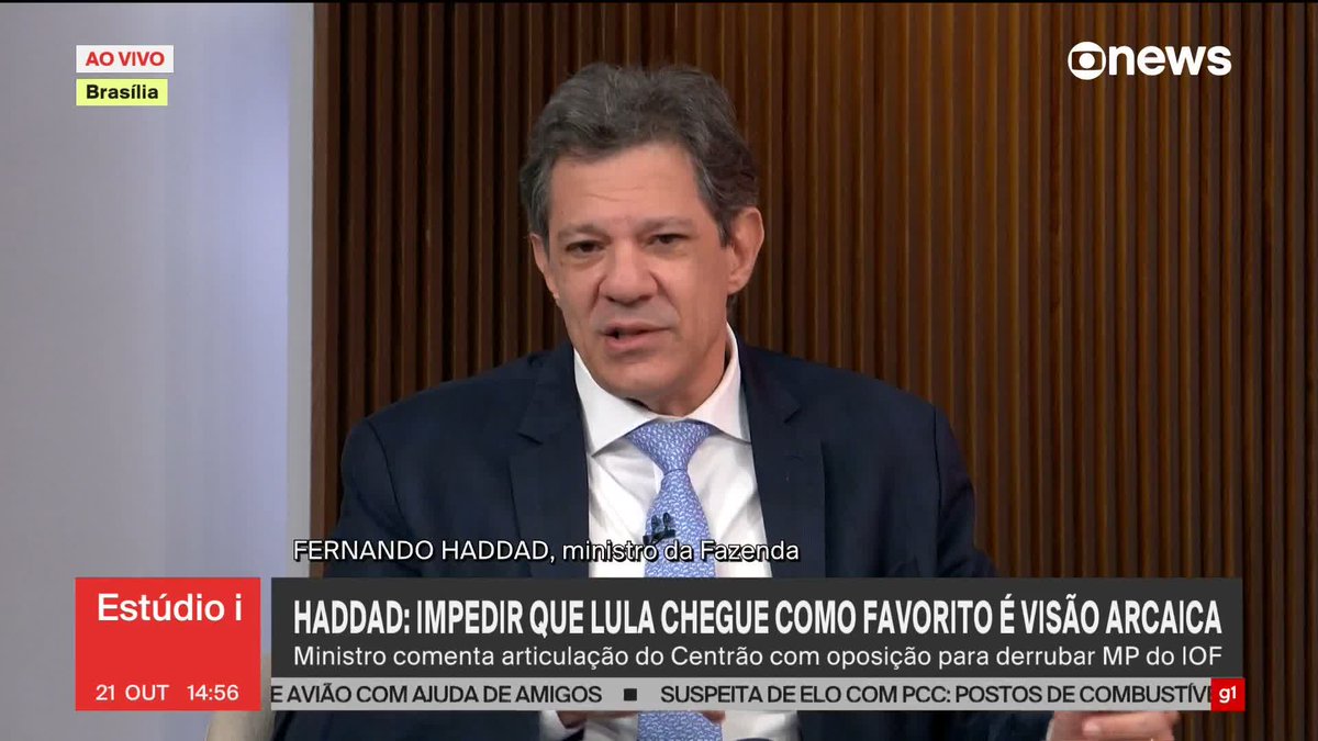 “Brasil é um dos poucos países do mundo que faz vista grossa para sonegador”, diz ministro Haddad ao comentar projeto contra devedor contumaz parado na Câmara. #Estúdioi ➡️ Assista à #GloboNews: